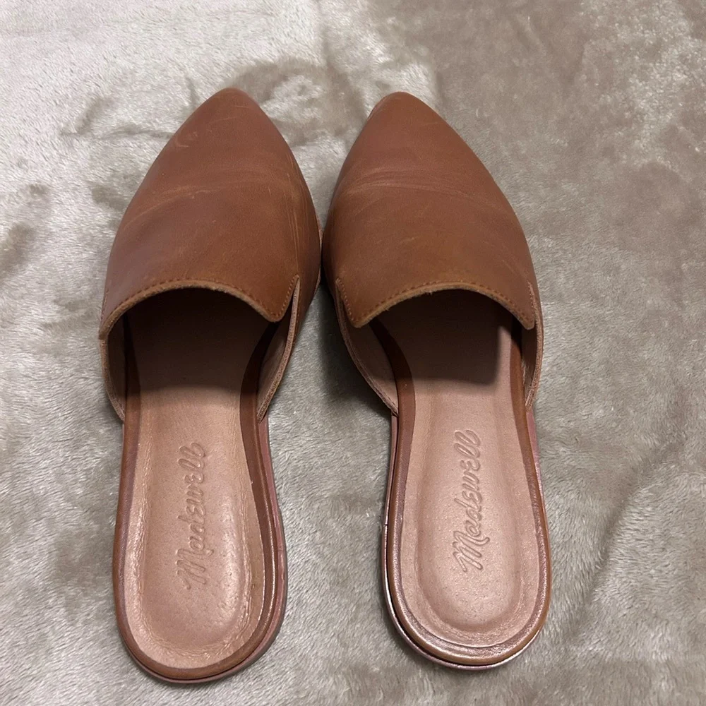 Madewell Gemma mule in English Saddle size 7 - Picture 5 of 8